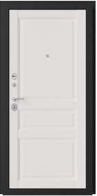 Входная дверь Данте Самир Платинум / Эмлайер белый - вид изнутри