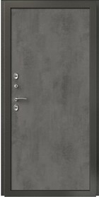 Входная дверь Флагман Термо-2 Букле черный / камень темный - вид изнутри