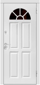 Входная дверь Самбия (М368/6) белый / белый