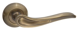 Дверная ручка INAL 517-08 АВ бронза