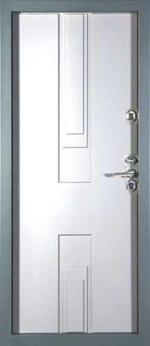 Входная дверь Цефей Термо RAL-7016+7035 (серый) / софт белый